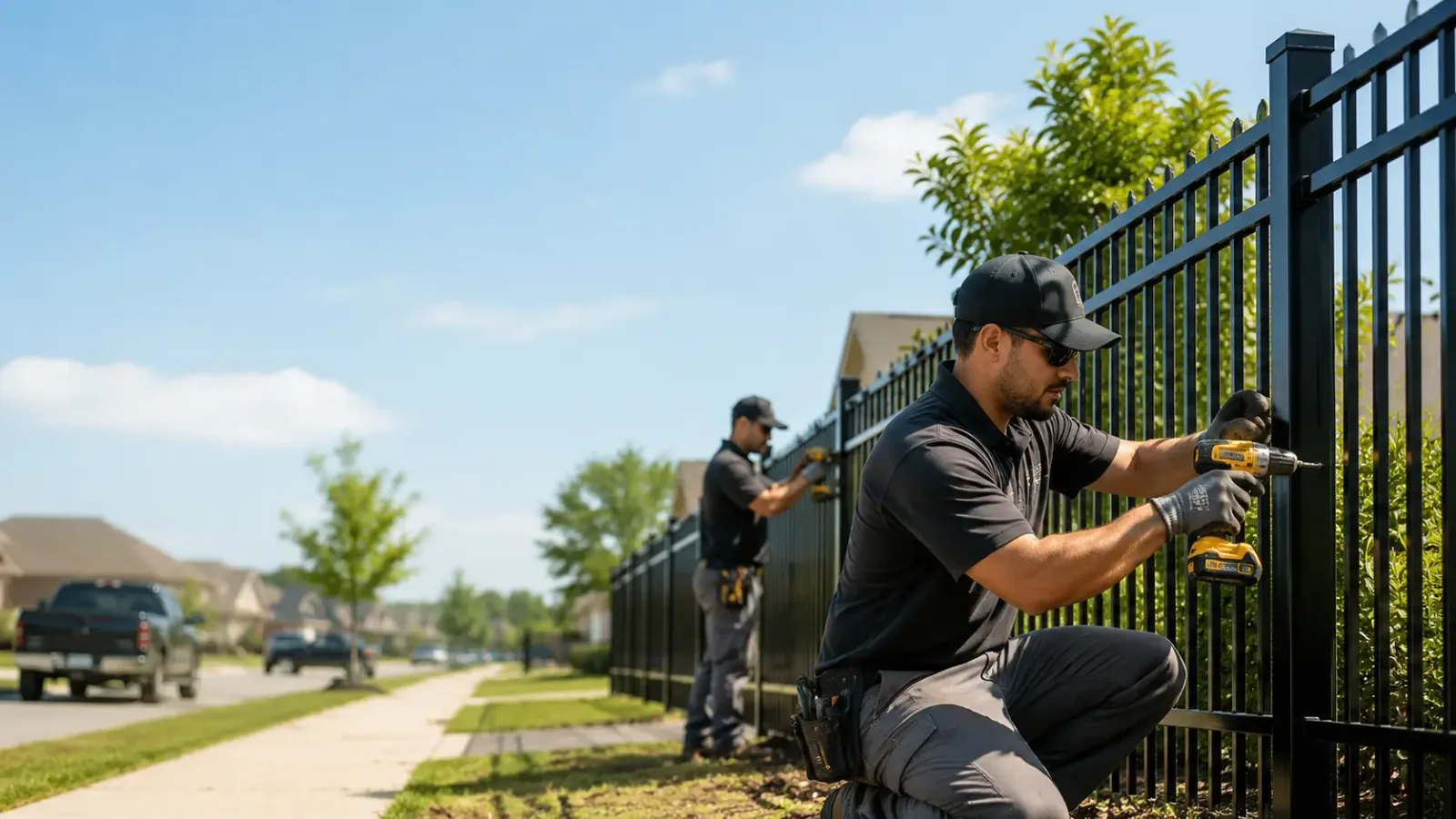 Metal Fence Installation in Bloomfield Hills, MI
